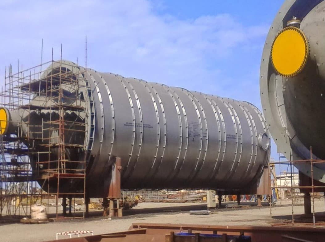 Industrial project site work