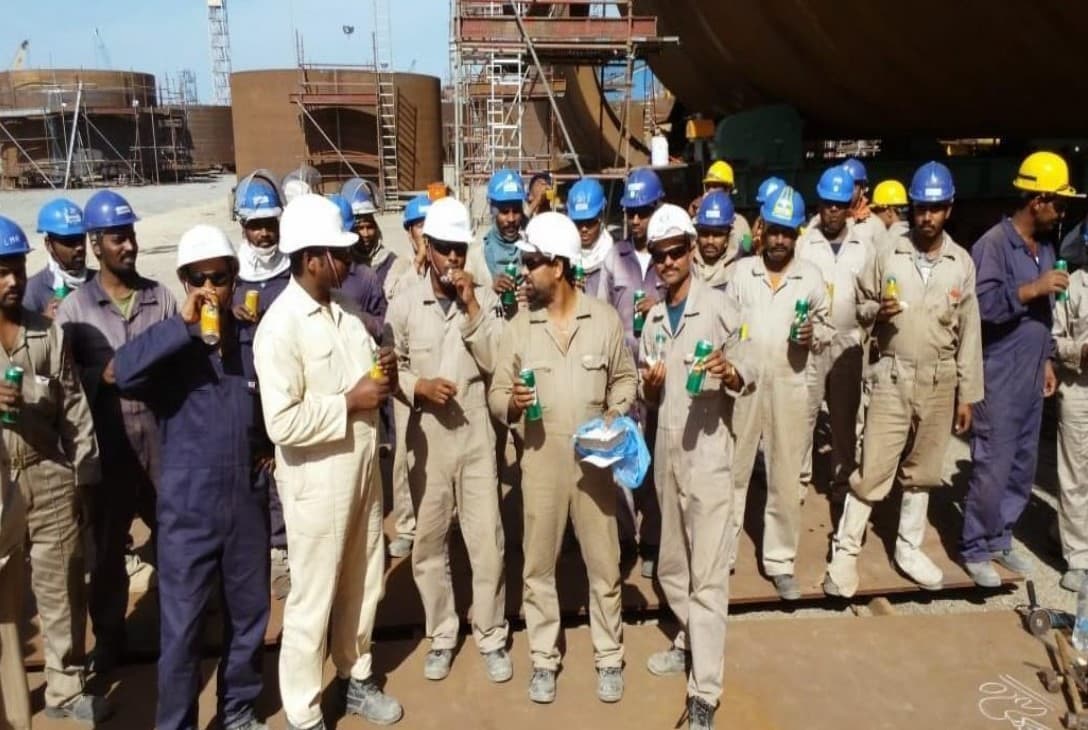 Refinery and process plant work